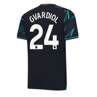 Manchester City Josko Gvardiol #24 Tredjedrakt 2023-24 Kortermet
